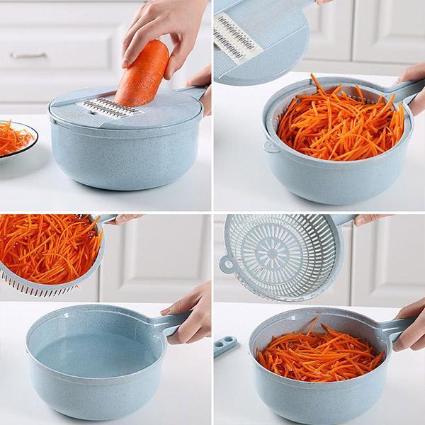 5 In 1 Multipurpose Vegetable Slicer Online Hot Sale