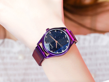 Women Magnetic Chain Starry sky watches Online now