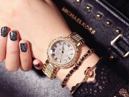 Women Fashion Waterproof Rhinestone Watch Fashion