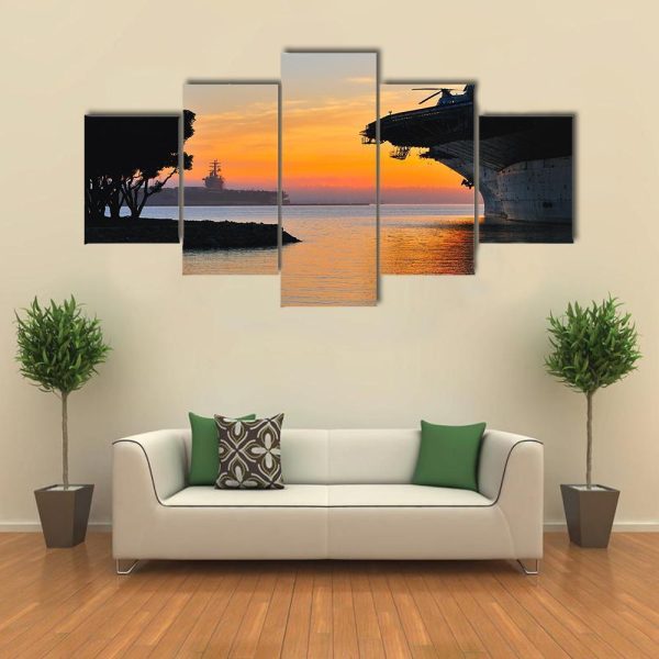 Aircraft Carrier Canvas Wall Art Online Sale