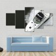 Aerial View Of Speedboat Canvas Wall Art Supply