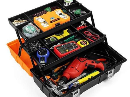 Three-Layer Folding Toolbox For Cheap