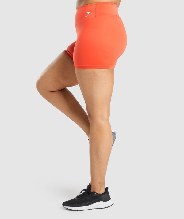 Gymshark Training Shorts - Orange Fashion