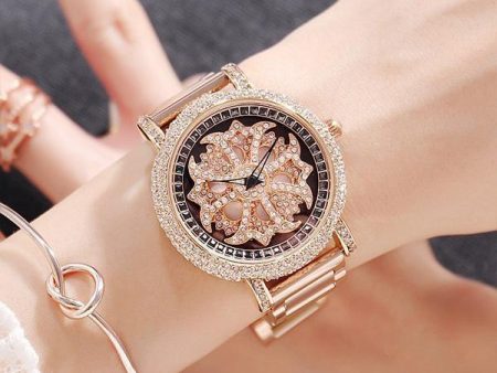 Women Waterproof Fashion Diamond Quartz Watch Fashion