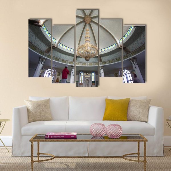 Ar Rahmah Mosque  Jeddah Canvas Wall Art For Sale