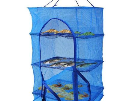 Multi-function Folding Fish Mesh Hanging Drying Net Food Dehydrator Sale