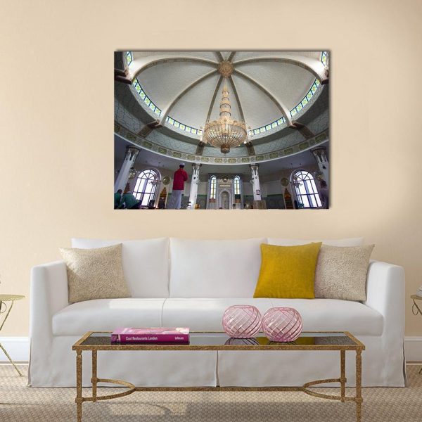 Ar Rahmah Mosque  Jeddah Canvas Wall Art For Sale