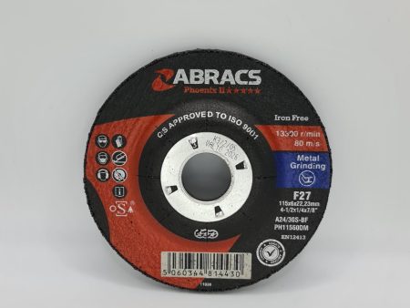 ABRACS PHOENIX II 4.5   GRIND DISC Online Sale