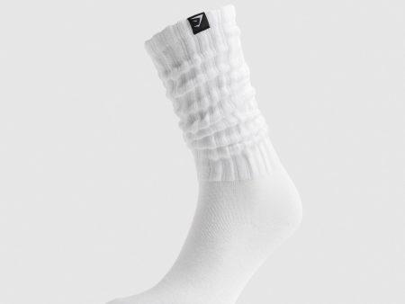 Gymshark Comfy Rest Day Socks - White Supply