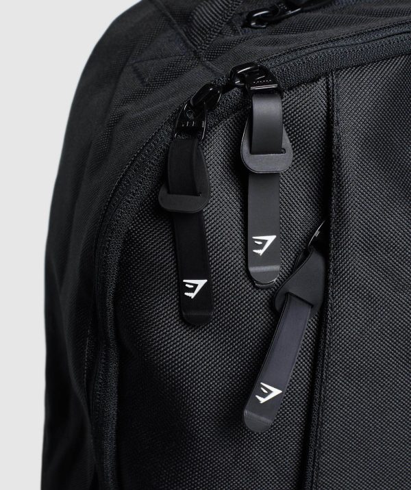 Gymshark Taped Backpack - Black Discount