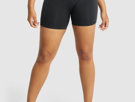 Gymshark Fit Seamless Shorts - Black For Cheap