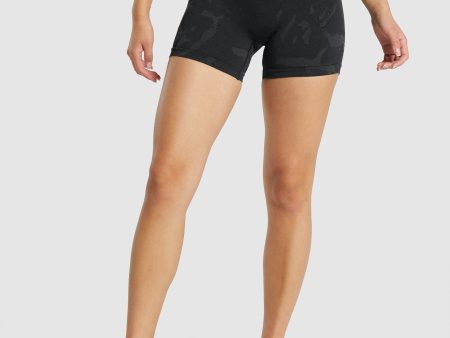 Gymshark Adapt Camo Seamless Shorts - Savanna | Black For Sale