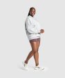 Gymshark Training Oversized Sweatshirt - Light Grey Marl Hot on Sale