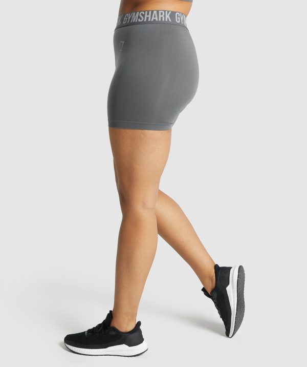 Gymshark Fit Seamless Shorts - Charcoal Discount