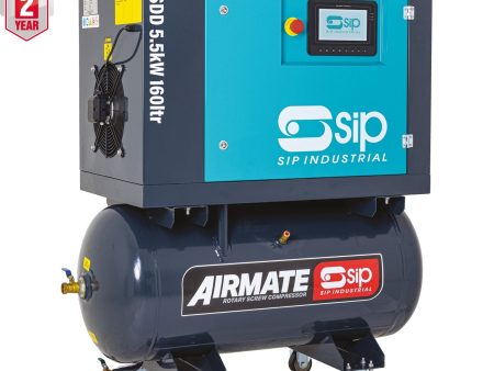 SIP VSDD 5.5kW 10bar 160ltr Screw Compressor Sale