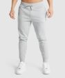 Gymshark Crest Joggers - Light Grey Marl For Discount