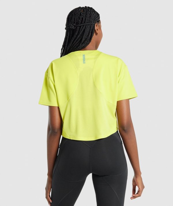 Gymshark Pulse T-Shirt - Yellow Supply