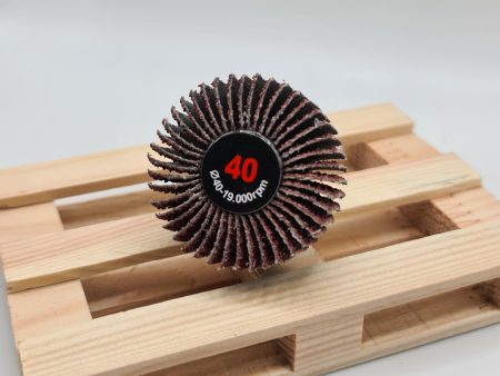 40 X 20 X 6 SHAFT MOUNTED FLAP WHEEL Sale