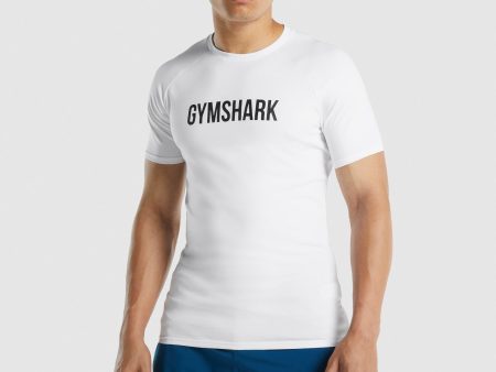 Gymshark Apollo T-Shirt - White For Discount