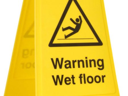 WARNING WET FLOOR A BOARD For Sale