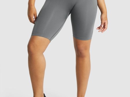 Gymshark Fit Seamless Cycling Shorts - Charcoal Online now