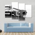 9mm Gun Canvas Wall Art Supply