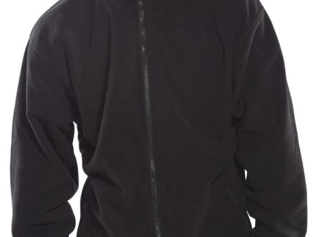 FLEECE JACKET BLACK For Sale