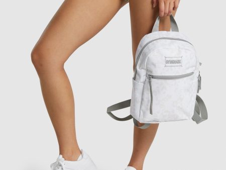 Gymshark Adapt Animal Mini Lifestyle Backpack - White Cream Online Sale