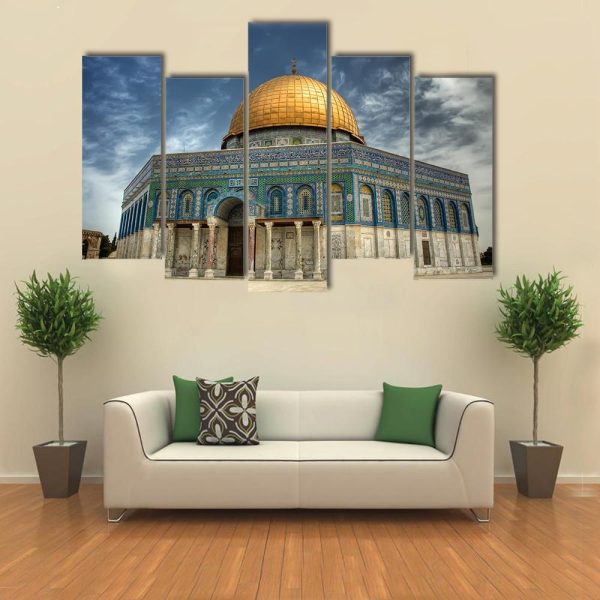 AL Aqsa Mosque In Jerusalem Canvas Wall Art Online Hot Sale