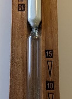 15 minute sauna sand timer all wood Online