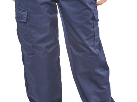 LADIES P C TROUSERS NAVY on Sale