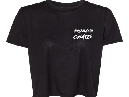 Embrace Chaos Cropped Top Cheap