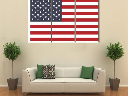 American Flag Canvas Wall Art Online