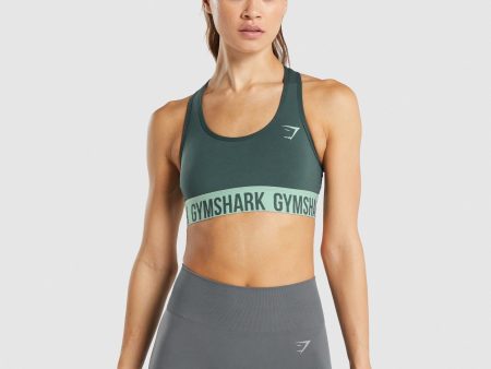 Gymshark Fit Seamless Sports Bra - Green For Cheap