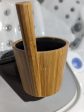 Hand crafted bamboo sauna bucket Online Hot Sale