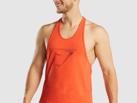 Gymshark Sharkhead Infill Stringer - Orange Cheap