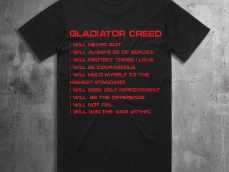 Gladiator Creed Tee Discount