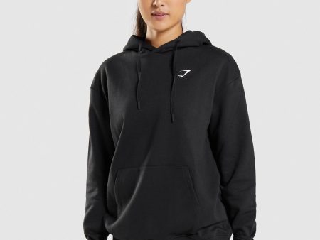 Gymshark Training Oversized Hoodie - Black Discount