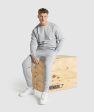 Gymshark Crest Joggers - Light Grey Marl For Discount