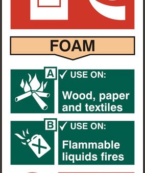 FIRE EXTINGUISHER FOAM SAV PK5 82MM X 202MM For Cheap