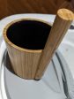 Hand crafted bamboo sauna bucket Online Hot Sale