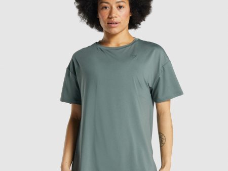 Gymshark Whitney Oversized T-Shirt - Eucalyptus Supply