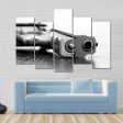 9mm Gun Canvas Wall Art Supply