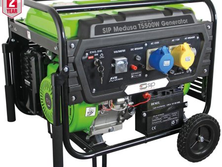 SIP MEDUSA T5500W Petrol Generator For Sale