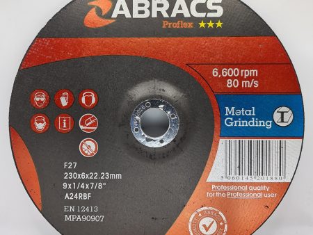 ABRACS PROFLEX 9   GRIND DISC For Discount