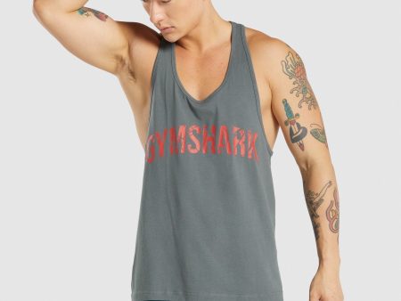 Gymshark Power Stringer - Grey Hot on Sale