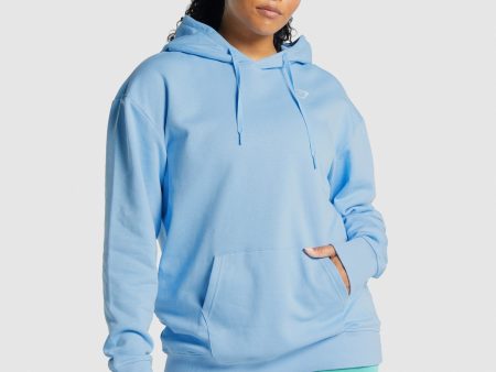 Gymshark Training Oversized Hoodie - Light Blue Hot on Sale