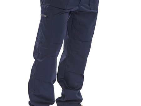 ACTION WORK TROUSERS NAVY For Discount