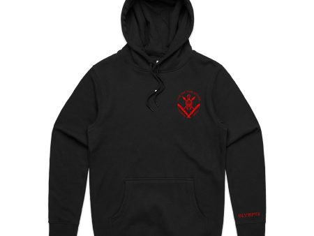 Ares crest hoodie For Sale