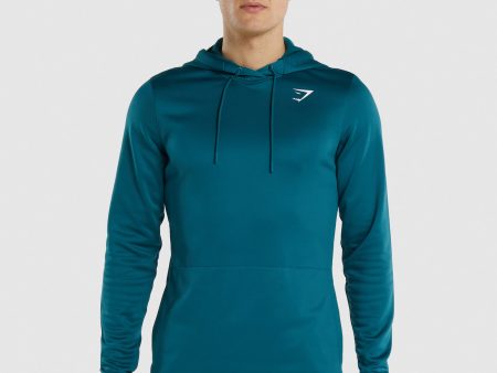 Gymshark Arrival Hoodie - Teal Online Hot Sale